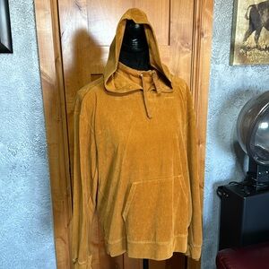 Daily Practice Gold Corduroy Hoodie